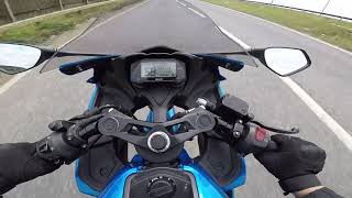 Suzuki GSXR125 Top Speed Run [upl. by Aunson43]