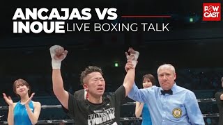 Jerwin Ancajas vs Takuma Inoue Live Boxing Commentary [upl. by Naginarb]