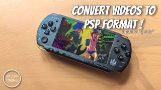 Convert any video to the PSP format  Updated Handbrake guide [upl. by Sharia]