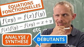 Équations fonctionnelles basiques début supL1 [upl. by Ahsyek]