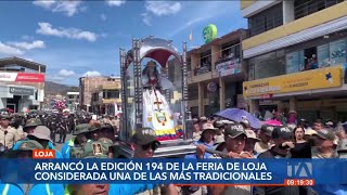 Arrancó la Feria de Loja considerada como una de las más antiguas del país [upl. by Anitnoc]