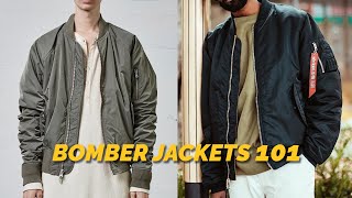 How To Style Bomber Jackets [upl. by Maurilla]