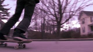 Skateboarding In Snow [upl. by Pier]