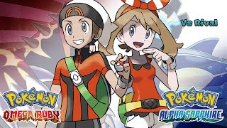 Pokémon Omega Ruby amp Alpha Sapphire  Rival Battle Music HQ [upl. by Aihsenot]