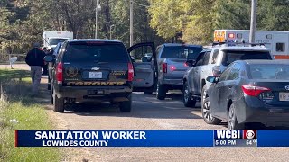 Investigation underway Sanitation worker killed in Lowndes County [upl. by Leviram]