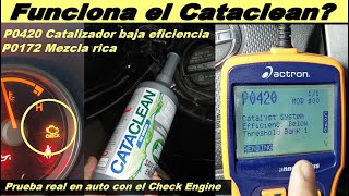 Funciona el liquido para Limpiar el catalizador prueba real en auto con codigo P0420 Y P0172 [upl. by Cherey]