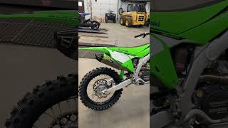 Kawasaki KX 450 SR first start after setup [upl. by Page]