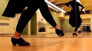 Learn quotPaso de Sevillanasquot Flamenco step by step [upl. by Siekram]