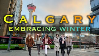 【4K】Calgary Canada  Downtown  Walking Tour canada calgary alberta walkingtour thingstodo [upl. by Ddart]