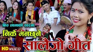 जति हेर्यो उति हेरिरहु लाग्ने सालैजो गीत  New Nepali salaijo song Rodhi Gharma  Biru Lama amp Shanta [upl. by Aneetsyrk]