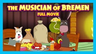 The Musician Of Bremen Full Animated Movie  Kids Stories  Best Story Collection [upl. by Atikan]