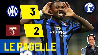 ✍🏻 LE PAGELLE DI INTER  TORINO [upl. by Gnuh]