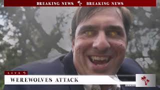 News Reporter transforms into Werewolf [upl. by Nortad]