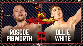 BA 77 ROSCOE PIBWORTH VS OLLIE WHITE  WELTERWEIGHT CHAMPIONSHIP [upl. by Ahsienek]