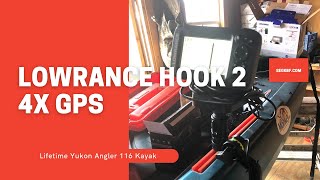 Mastering Lowrance Hook 2 4x GPS Ultimate Setup for Lifetime Yukon Angler 116 [upl. by Norrv]