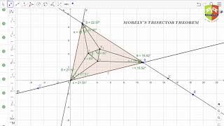 The Morleys Trisector Theorem  GEOMETRY 35 [upl. by Demodena]