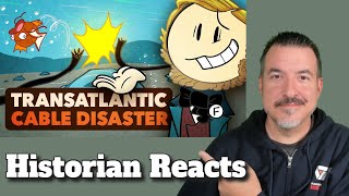 The Disastrous History of the First Transatlantic Cable  Extra History Reaction [upl. by Yneffit356]