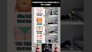 exercises to lose belly fat homeshort reducebellyfat bellyfatloss yogaurceexercise viralvideo [upl. by Ylicis]