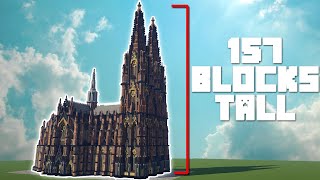 I built the Cologne Cathedral in Minecraft [upl. by Niarbo667]