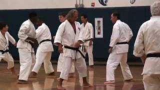 Traditional Shotokan Karate Class 2009 Sparring Drills [upl. by Ike835]