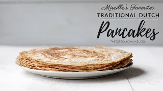 Traditional Dutch pancakes recipe [upl. by Haughay888]