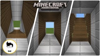 Minecraft PE THREE WAY PISTON DOOR PEXboxWindows10Switch [upl. by Erv]