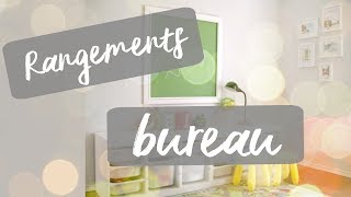 ASTUCES RANGEMENTS DE BUREAU [upl. by Ahsoym]