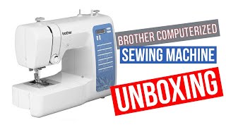 Brother Computerized Sewing Machine CE6080T  Unboxing  Best Sewing Machine for Home Use [upl. by Adahsar]