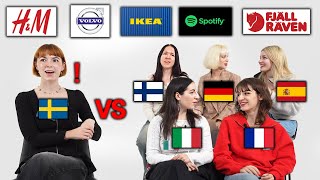 Swedish Was Shocked By The Pronunciation Of Swedish Brand Name In 6 Different Europe Countries [upl. by Ecertap]