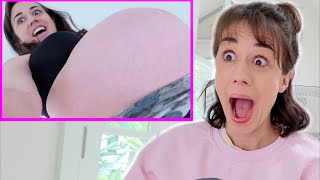 Reacting To My Pregnancy Videos [upl. by Luther]