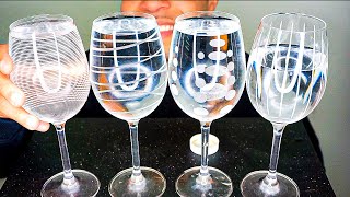 ASMR Drinking WATER Glass Cups Sounds NO TALKING Mukbang BIG Gulps Chugging Challenge [upl. by Jareb]