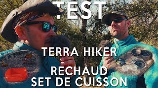 TEST  réchaud amp set de cuisson TERRA HIKER [upl. by Corinna]