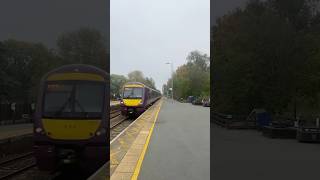 Train at Spondon EMR class 170 to Matlock [upl. by Neellek]