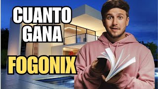 🤑 CUANTO GANA FOGONIX EN YOUTUBE [upl. by Eelime]