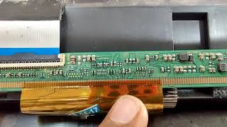 SM 4186 ic Blank display Identify CKV line and cut only one track TV OK TECHDEVA sm protection [upl. by Lenhart]