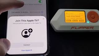 BLUETOOTH SPAM  APPLE ACTION MODAL  FLIPPER ZERO [upl. by Doowyah52]