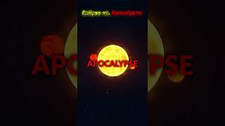 Solar Eclipse vs Lunar Eclipse vs APOCALYPSE [upl. by Ogeid546]