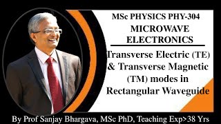 L2 UNIT1 Transverse Electric TE and Transverse Magnetic TM modes in Rectangular Waveguide [upl. by Quenby]