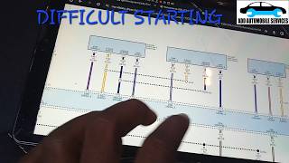 2014 Wrangler  P0340 camshaft position sensor circuit bank1 sensor1  difficult starting [upl. by Oicnaneb]