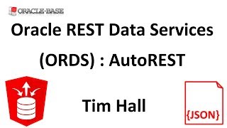 Oracle REST Data Services ORDS  AutoREST [upl. by Olympias]