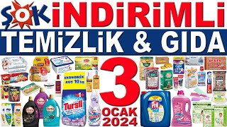 ŞOK İNDİRİMLERİ BU HAFTA  TEMİZLİK VE GIDA KAMPANYALI ÜRÜNLER ŞOK 3 OCAK 2024  ŞOK MARKET İNDİRİMİ [upl. by Faus]