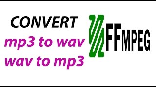 Convert Mp3 To Wav Or Wav To Mp3 Using ffmpeg [upl. by Clawson518]