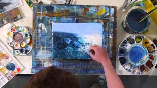 Glyn Macey Timelapse Acrylic Paints [upl. by Lebna]