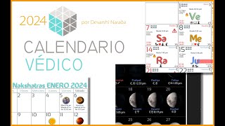 CALENDARIO ASTRAL 2024 [upl. by Pontias]