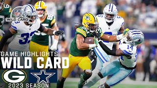 Green Bay Packers vs Dallas Cowboys Game Highlights  NFL 2023 Super Wild Card Weekend [upl. by Eiaj]