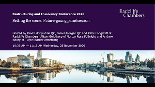 Restructuring and Insolvency Conference 2020 Futuregazing panel session [upl. by Beeson]