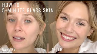 Elizabeth Olsens 5Minute Easy Radiant Skin Routine  Skincare Routines  Bobbi Brown Cosmetics [upl. by Gilmer571]