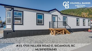 23 1705 Hillier Road E Sicamous BC MLS®10326245 [upl. by Saunder]