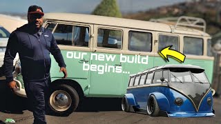 RaceArt VW Slipt window Samba bus widebody build Part 1 [upl. by Ganiats108]