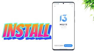 MIUI 13 ANDROID 12 INSTALL  Redmi Note 9sProPro MaxPoco M2 Pro [upl. by Nitsreik]